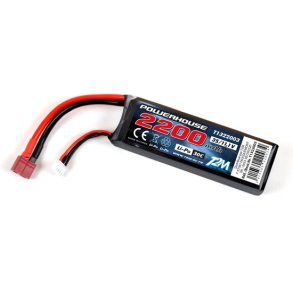 Lipo 3S 11,1v 2200 mAh 30C - T-Plug 
