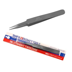 Tamiya 74048 Hobby Model Kit Tool Craft HG High Grade Straight Tweezers
