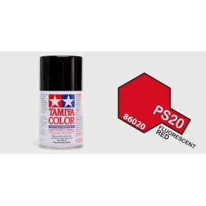 Tamiya spray Fluorescent Red