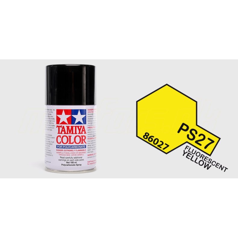 Tamiya spray Fluorescent Yellow