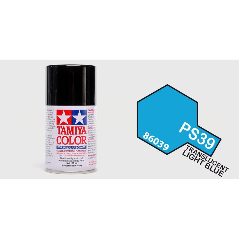 Tamiya spray Translucent Light Blau