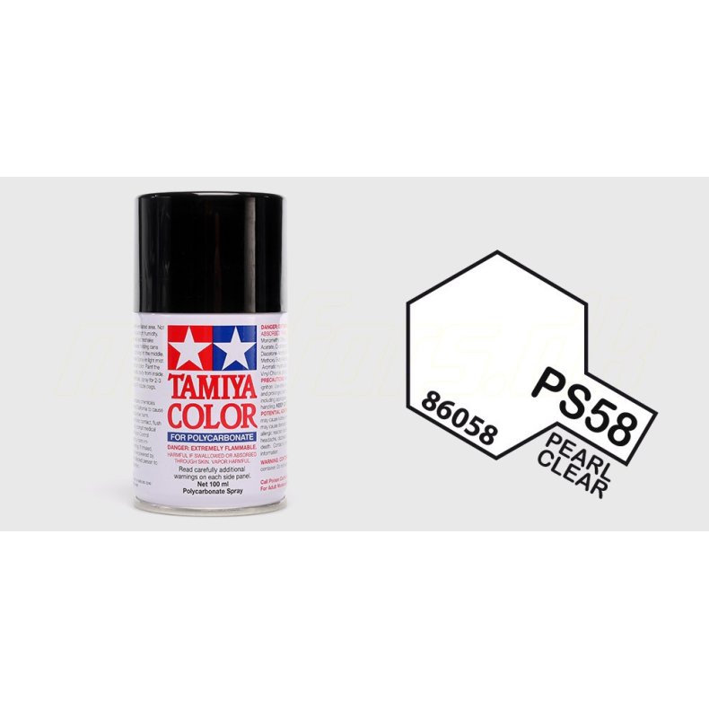 Tamiya spray Pearl Clear