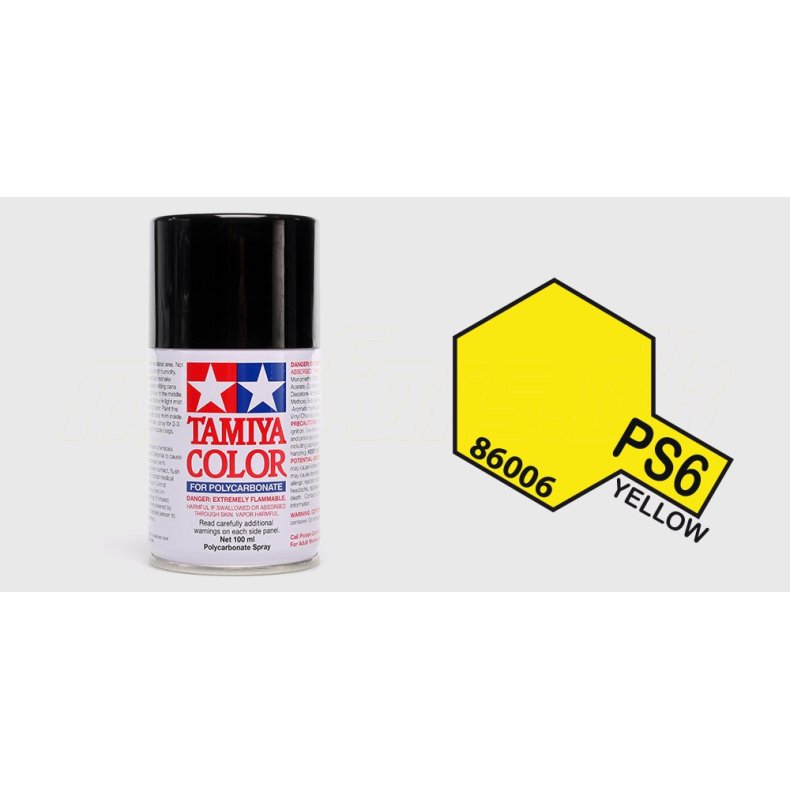 Tamiya spray Yellow