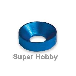 Alu facetskive 3 mm. unders�nket 8 stk.