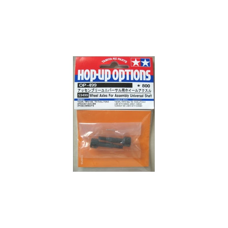 TAMIYA 53499 Wheel Axles For Assembly Universal